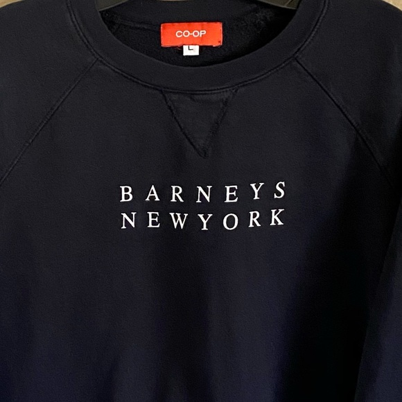 Barneys New York size Large black sweatshirt - Picture 3 of 3
